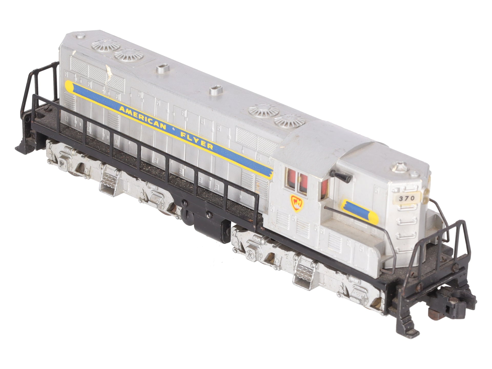 American Flyer 370 Vintage S American Flyer GM GP7 Powered Diesel Locomotive VG/Box