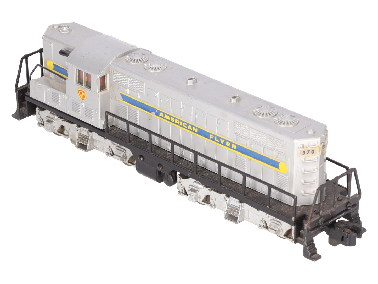 American Flyer 370 Vintage S American Flyer GM GP7 Powered Diesel Locomotive VG/Box