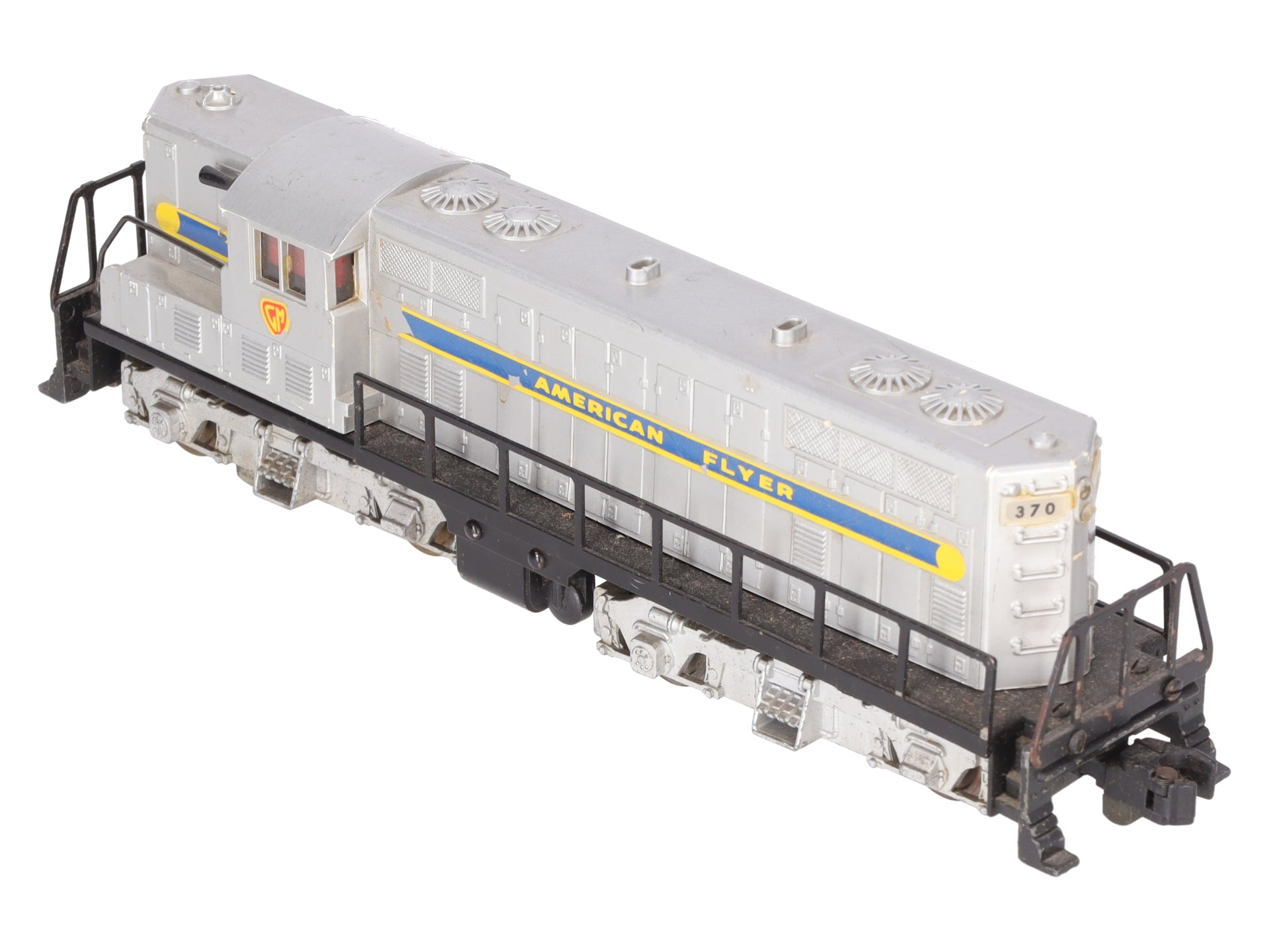 American Flyer 370 Vintage S American Flyer GM GP7 Powered Diesel Locomotive VG/Box