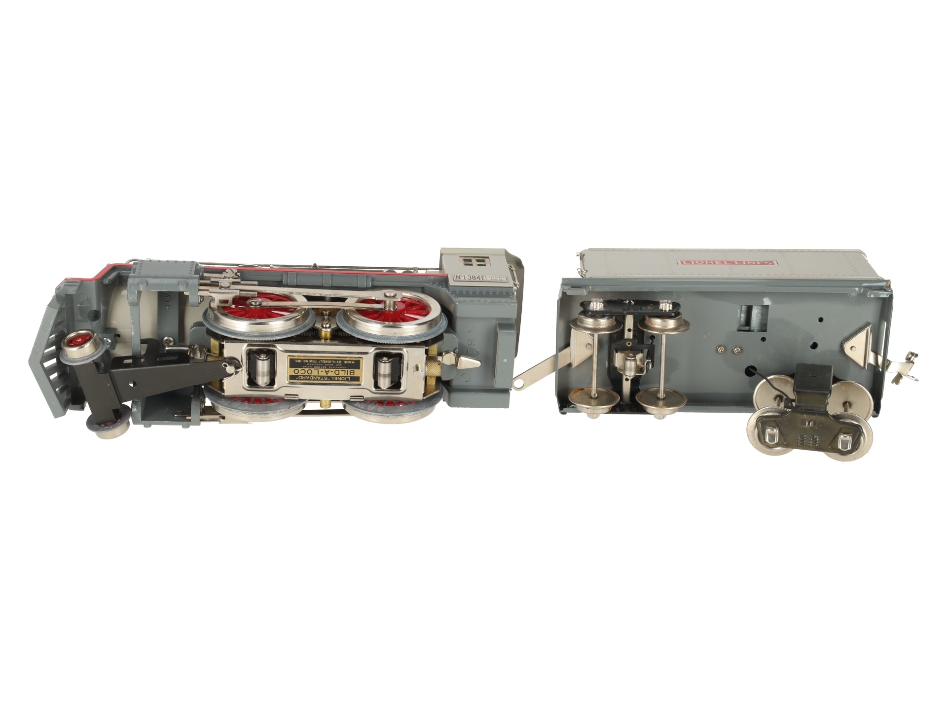 Lionel 6-13101 Standard Gauge 384E 2-4-0 Steam Locomotive and Tender EX