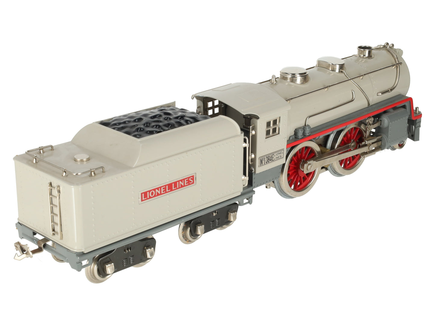 Lionel 6-13101 Standard Gauge 384E 2-4-0 Steam Locomotive and Tender EX