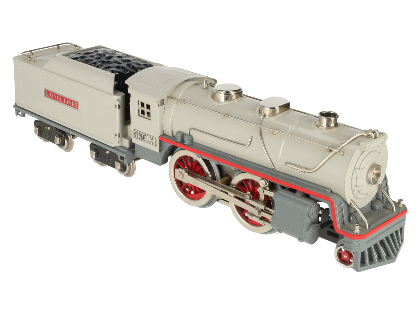Lionel 6-13101 Standard Gauge 384E 2-4-0 Steam Locomotive and Tender EX