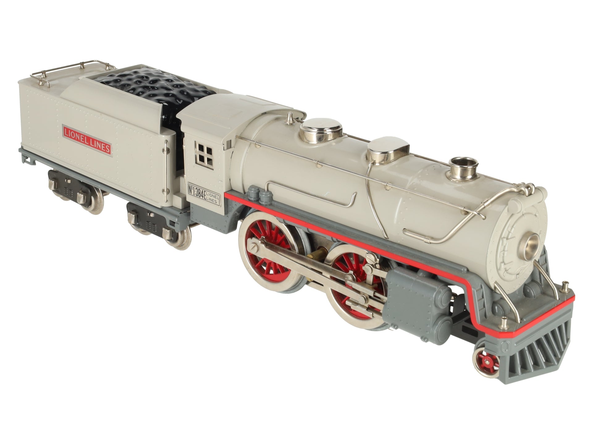 Lionel 6-13101 Standard Gauge 384E 2-4-0 Steam Locomotive and Tender EX