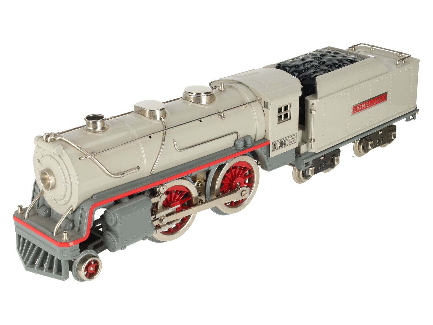 Lionel 6-13101 Standard Gauge 384E 2-4-0 Steam Locomotive and Tender EX