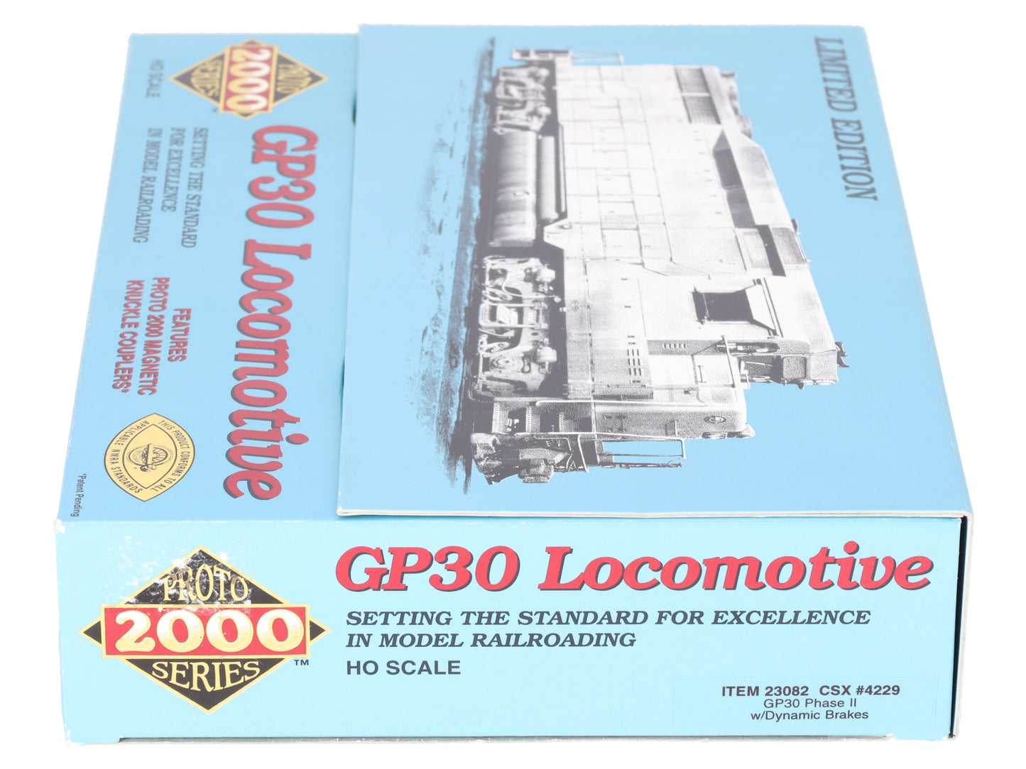 Proto 2000 23082 HO Scale CSX GP30 Powered Diesel Locomotive #4229 LN/Box
