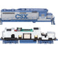 Proto 2000 23082 HO Scale CSX GP30 Powered Diesel Locomotive #4229 LN/Box