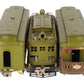 Lionel 8E Vintage Standard Olive 0-4-0 Electric Loco w/ Passenger Cars 337 & 338 VG