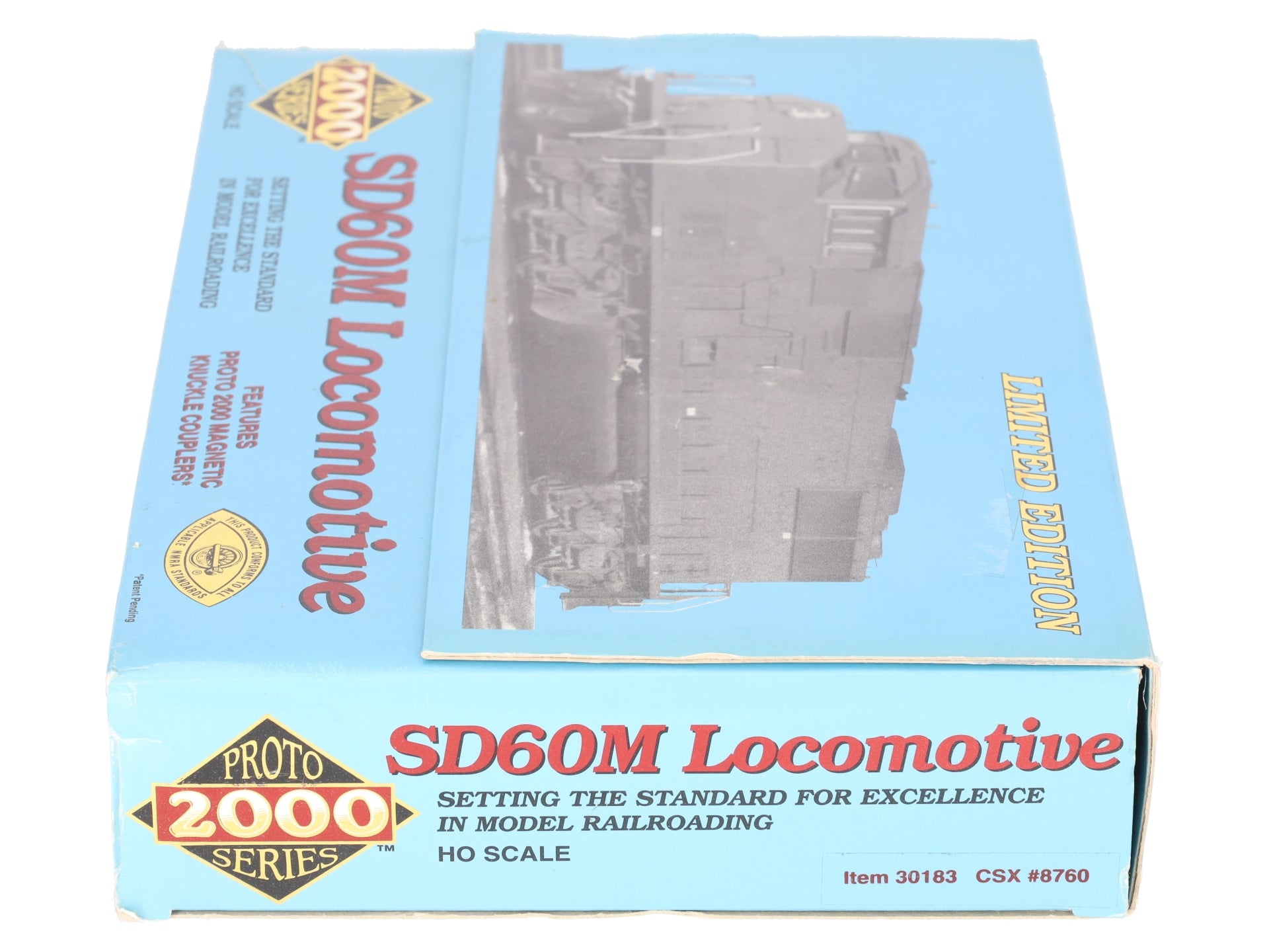 Proto 2000 30183 HO Scale CSX SD60M Diesel Locomotive #8760 LN/Box