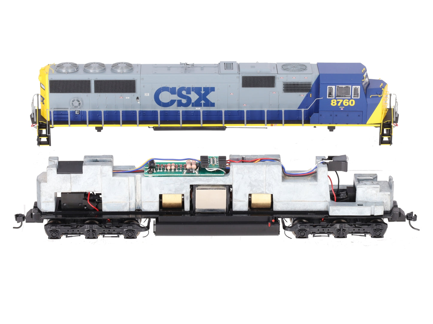 Proto 2000 30183 HO Scale CSX SD60M Diesel Locomotive #8760 LN/Box