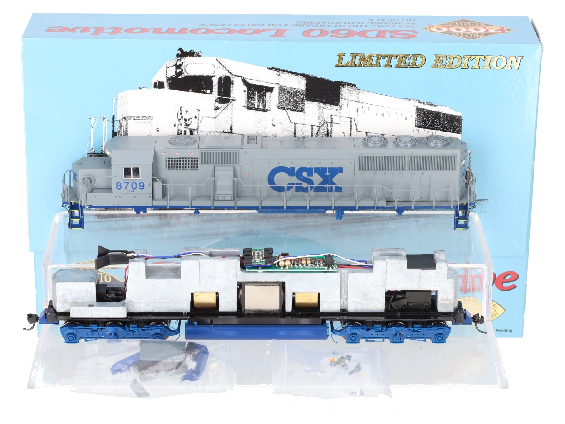 Proto 2000 23485 HO CSX SD60 Diesel Locomotive #8709 LN/Box