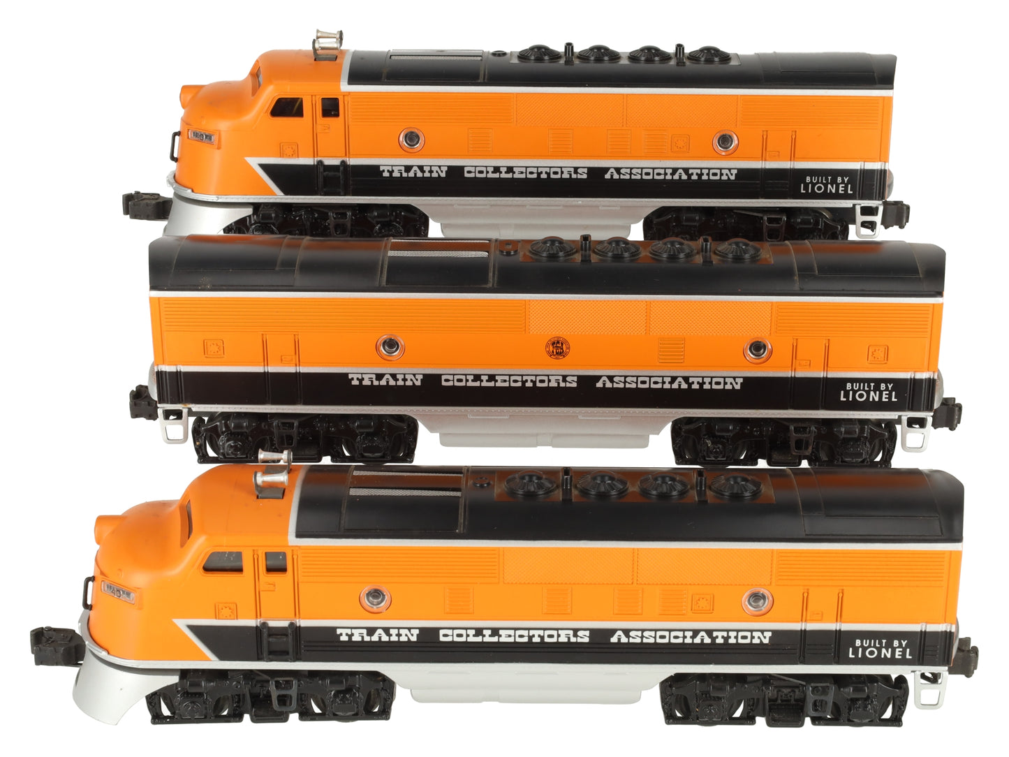 Lionel 6-11737 O Gauge TCA 40th Anniversary F3 ABA Diesel Locomotive Set EX/Box