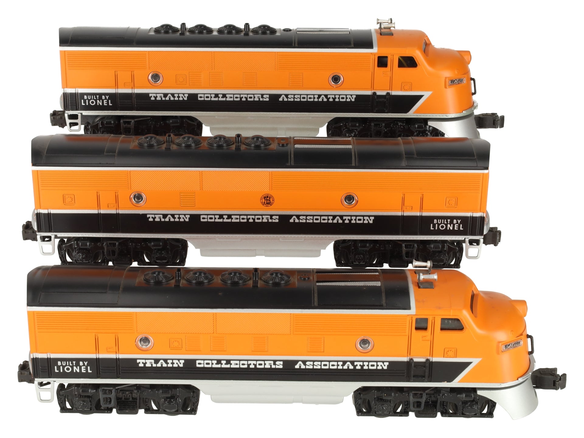 Lionel 6-11737 O Gauge TCA 40th Anniversary F3 ABA Diesel Locomotive Set EX/Box