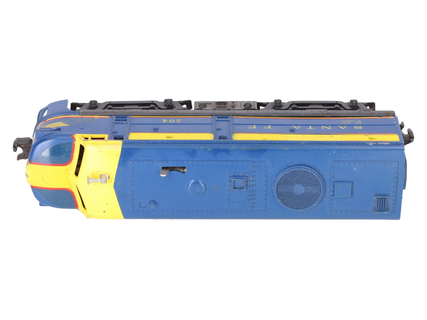 Lionel 204 Vintage O Santa Fe Powered A Unit Diesel Locomotive VG