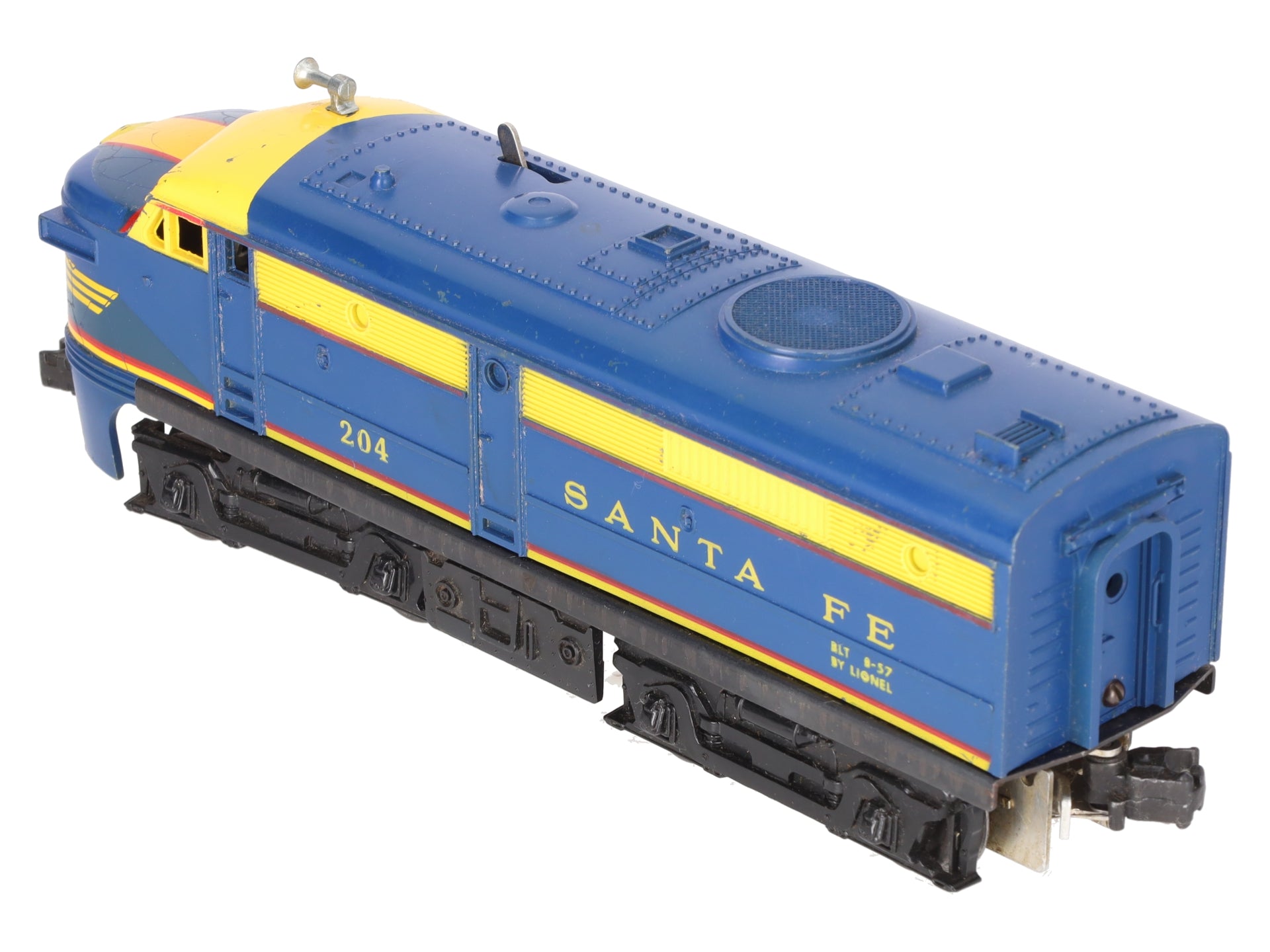 Lionel 204 Vintage O Santa Fe Powered A Unit Diesel Locomotive VG