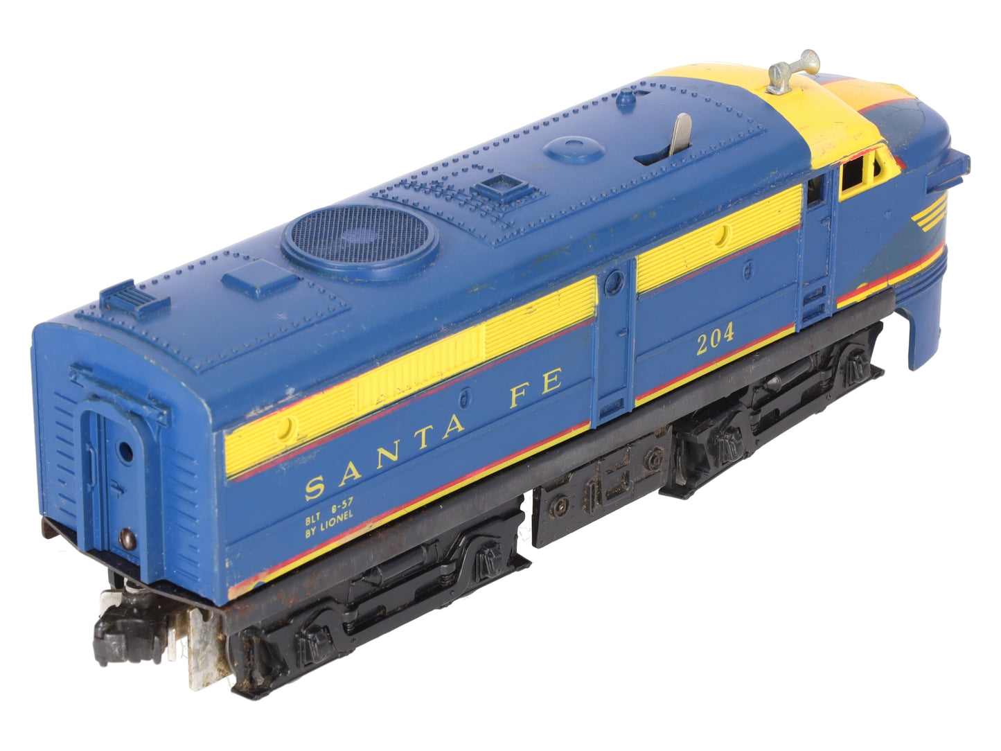 Lionel 204 Vintage O Santa Fe Powered A Unit Diesel Locomotive VG