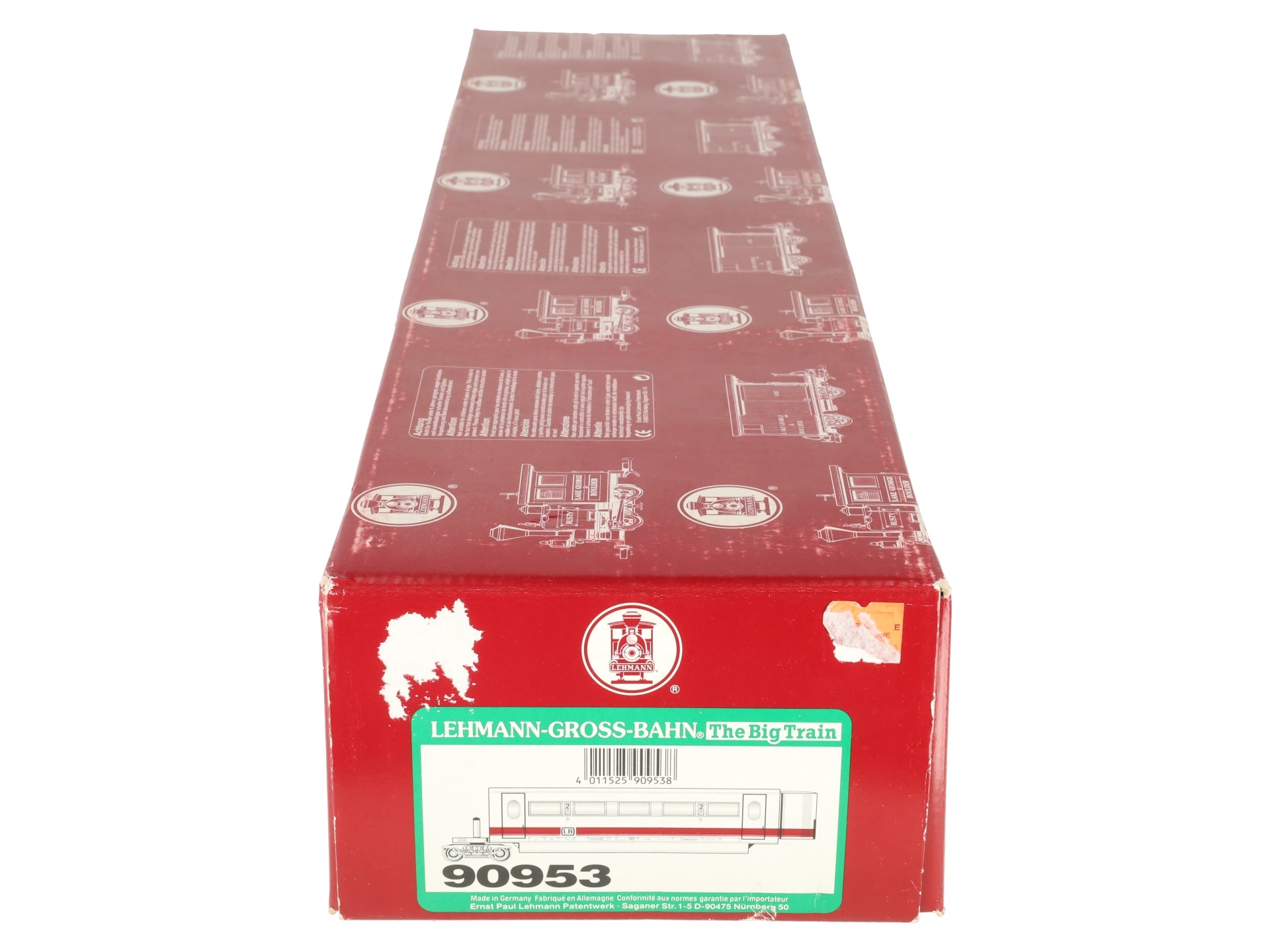 LGB 33670 G Scale RhB Passenger Car - Metal Wheels VG