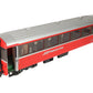 LGB 33670 G Scale RhB Passenger Car - Metal Wheels VG