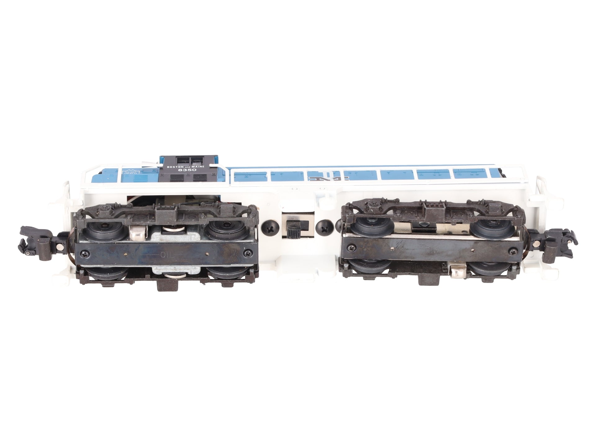 American Flyer 4-8350 S Gauge Boston & Maine GP-7 Diesel Locomotive VG/Box