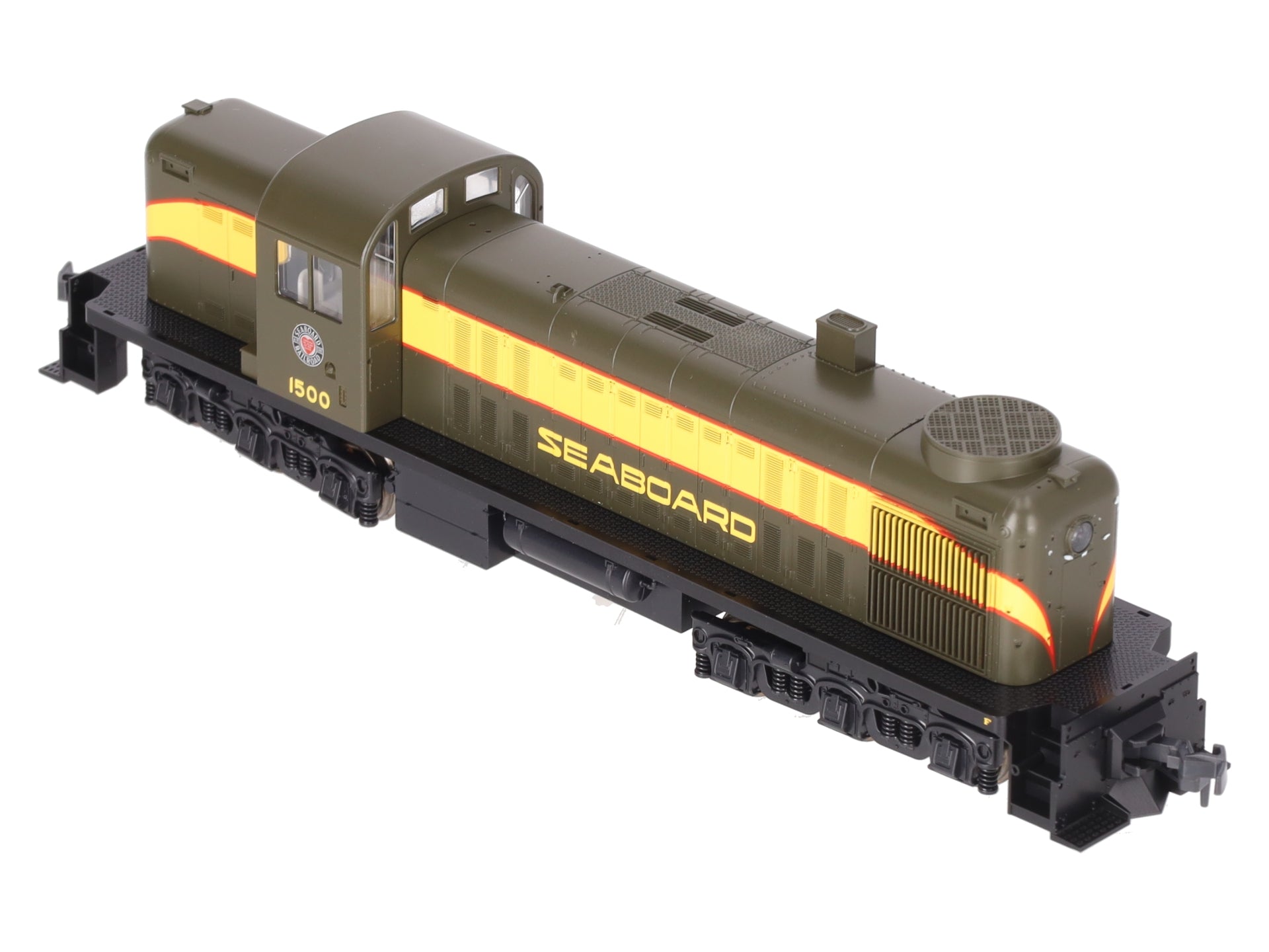 Kato 37-2604 HO Scale Seaboard Coast Line Alco RSC-2 Diesel Engine #1500 EX/Box