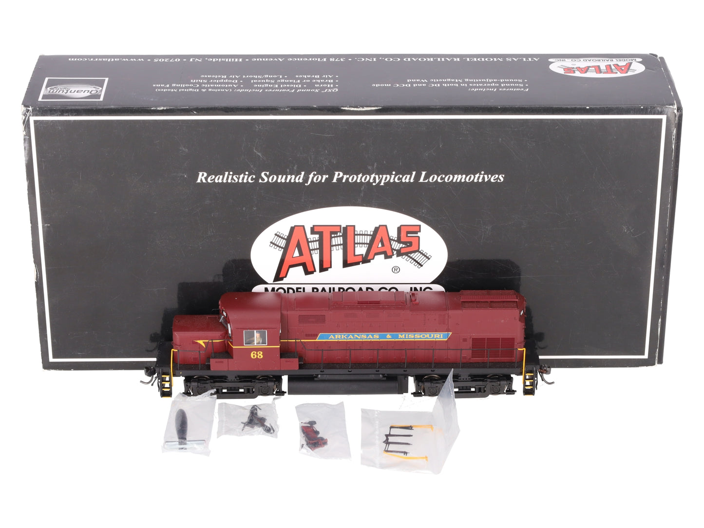 Atlas 10000109 HO AM C420 Ph1. Diesel Locomotive #68 w/DCC & Sound EX/Box
