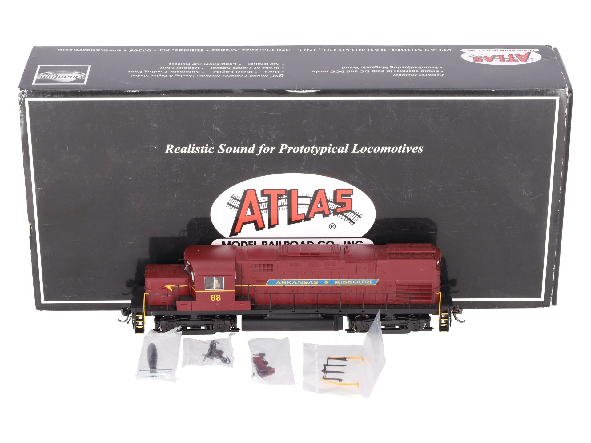 Atlas 10000109 HO AM C420 Ph1. Diesel Locomotive #68 w/DCC & Sound EX/Box