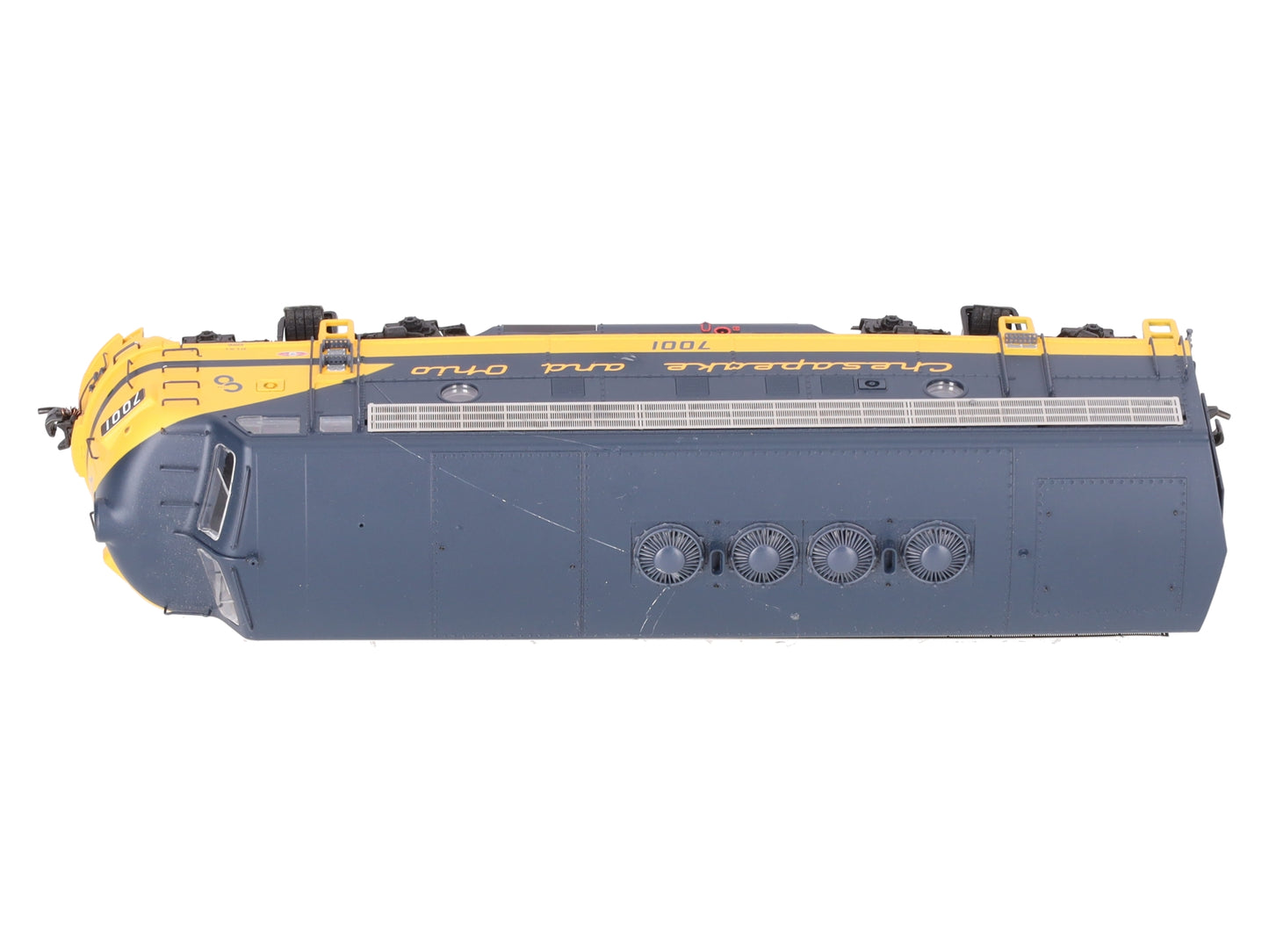 Proto 2000 920-40580 HO Chesapeake & Ohio F7A Diesel Locomotive #7001 w/DCC/SND VG