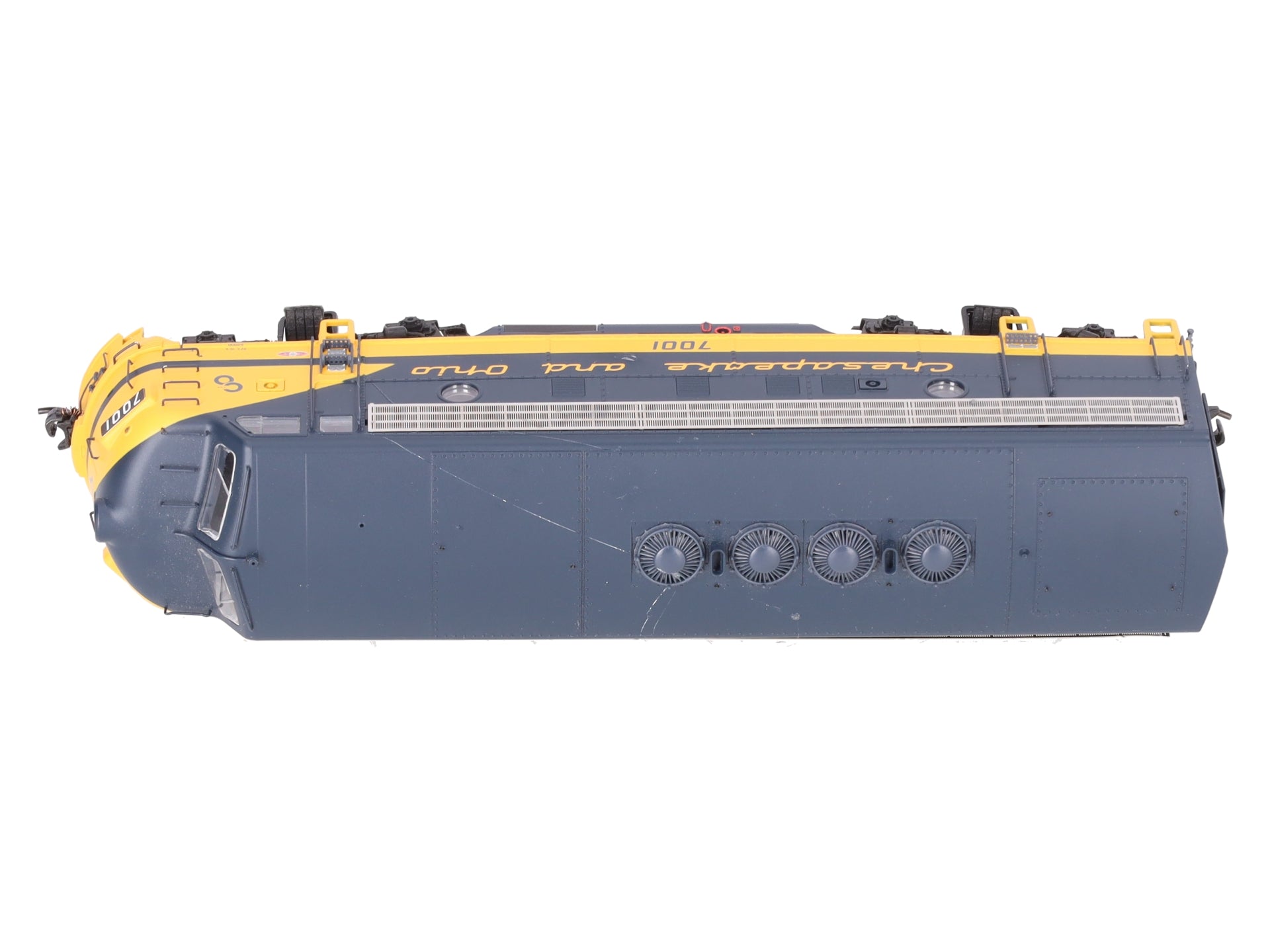 Proto 2000 920-40580 HO Chesapeake & Ohio F7A Diesel Locomotive #7001 w/DCC/SND VG