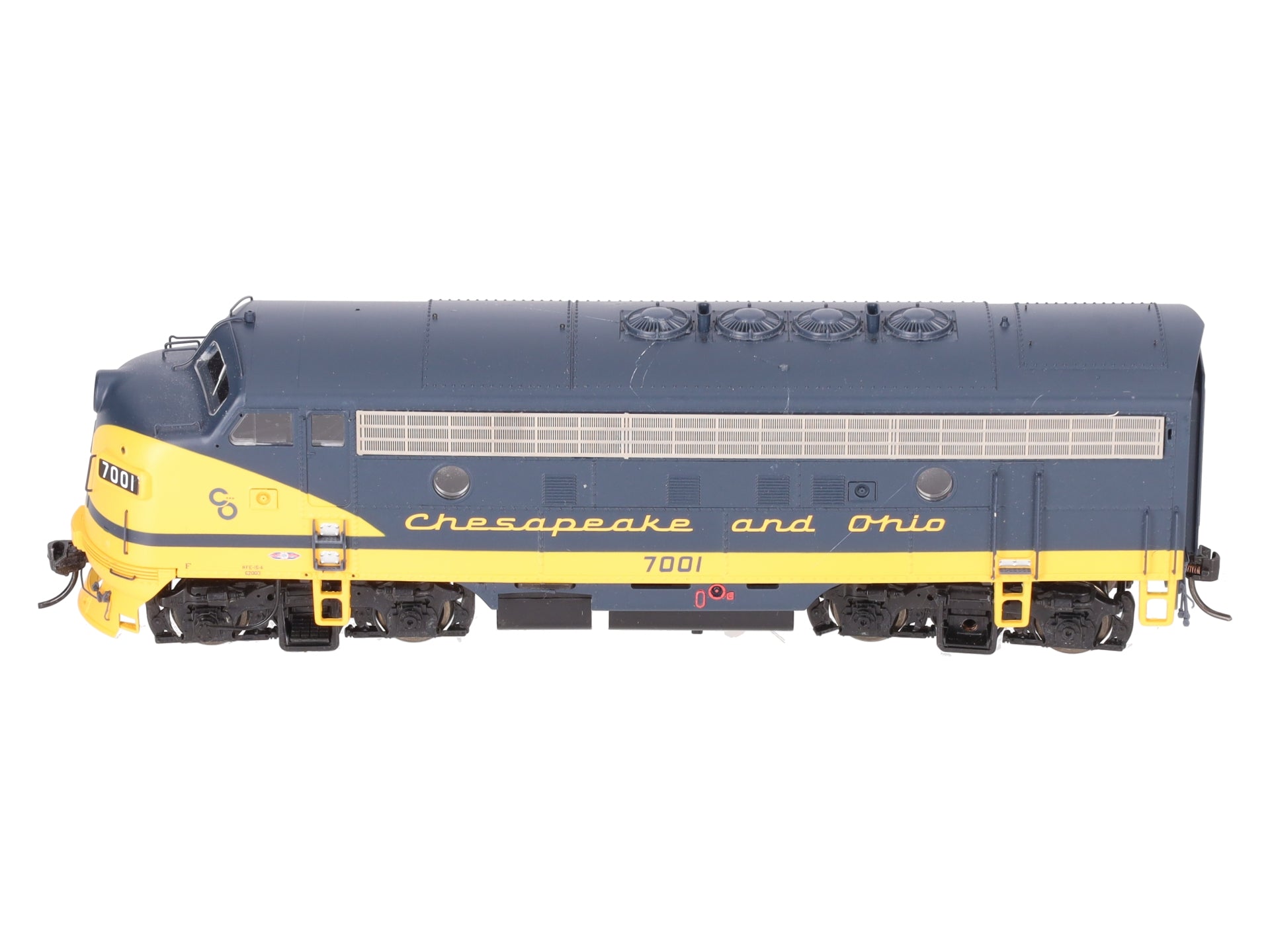 Proto 2000 920-40580 HO Chesapeake & Ohio F7A Diesel Locomotive #7001 w/DCC/SND VG