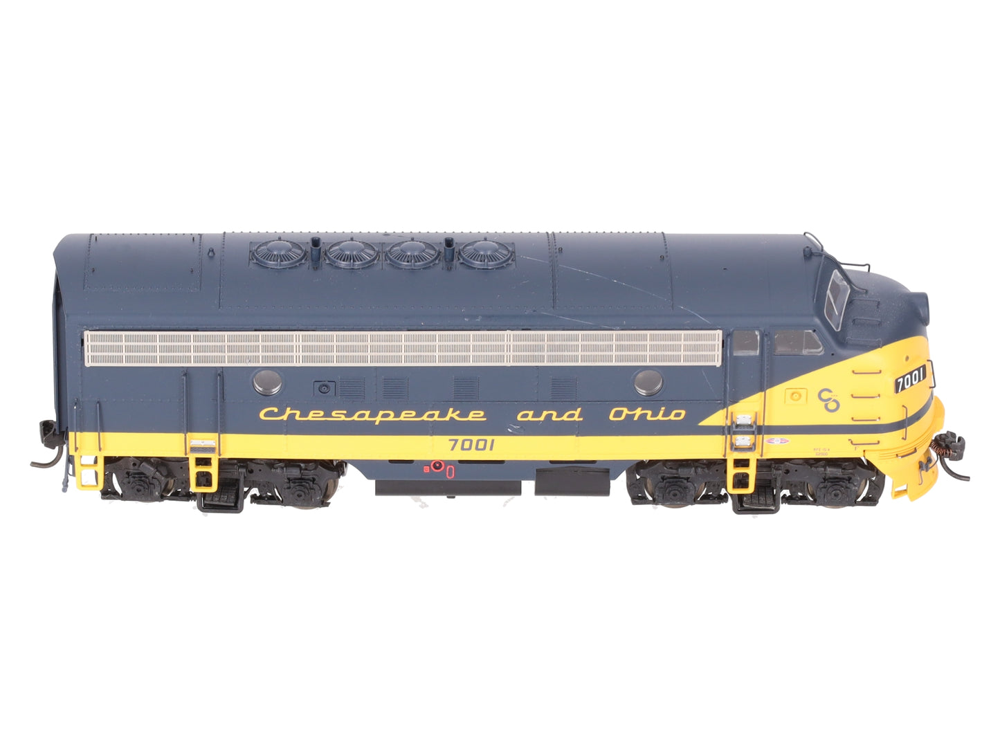 Proto 2000 920-40580 HO Chesapeake & Ohio F7A Diesel Locomotive #7001 w/DCC/SND VG