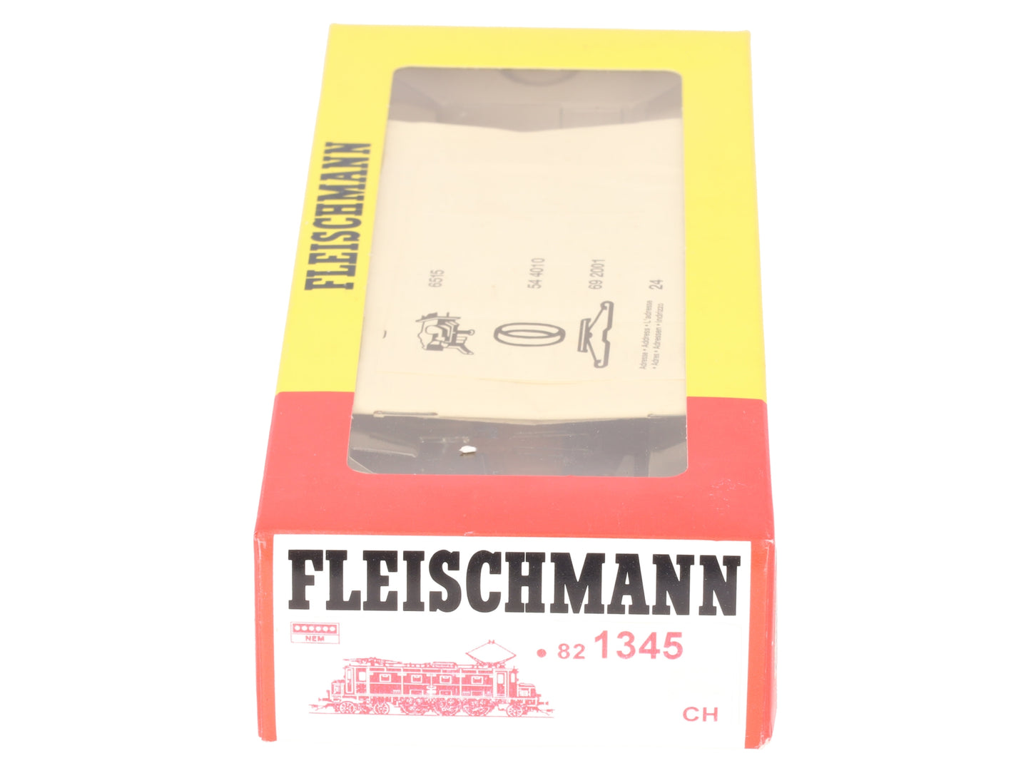 Fleischmann 82 1345 HO Scale SBB Ae 3/6I Electric Locomotive #10700 VG/Box