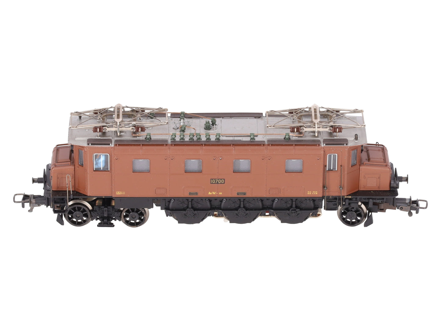 Fleischmann 82 1345 HO Scale SBB Ae 3/6I Electric Locomotive #10700 VG/Box