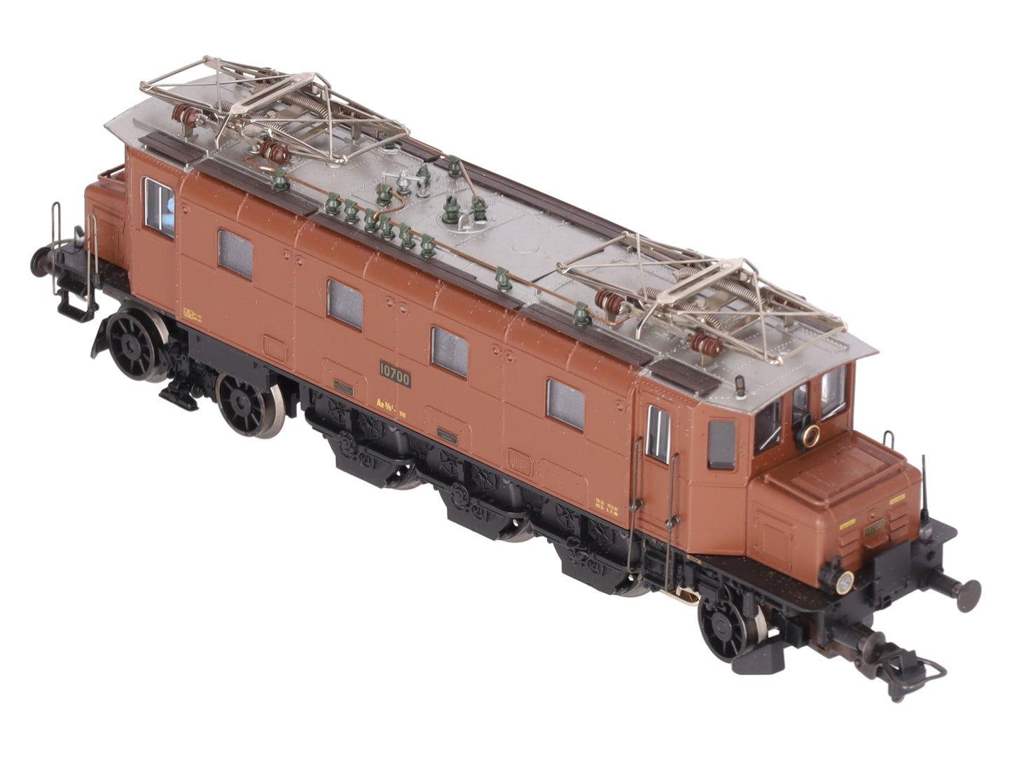 Fleischmann 82 1345 HO Scale SBB Ae 3/6I Electric Locomotive #10700 VG/Box