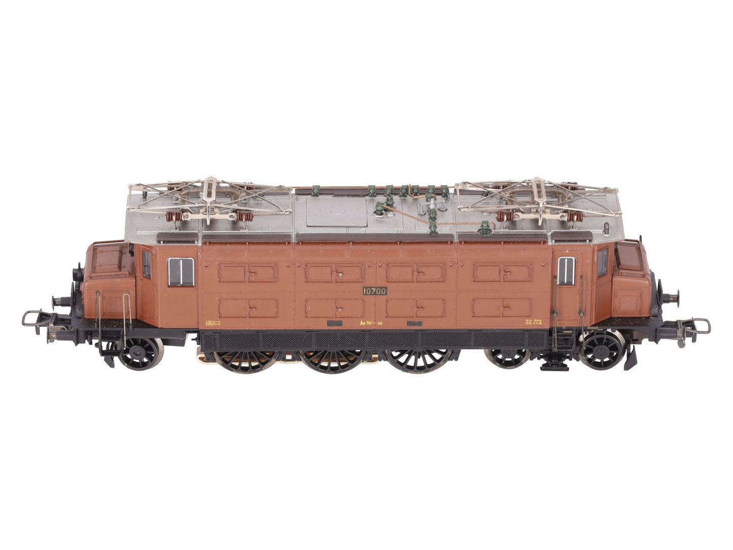 Fleischmann 82 1345 HO Scale SBB Ae 3/6I Electric Locomotive #10700 VG/Box