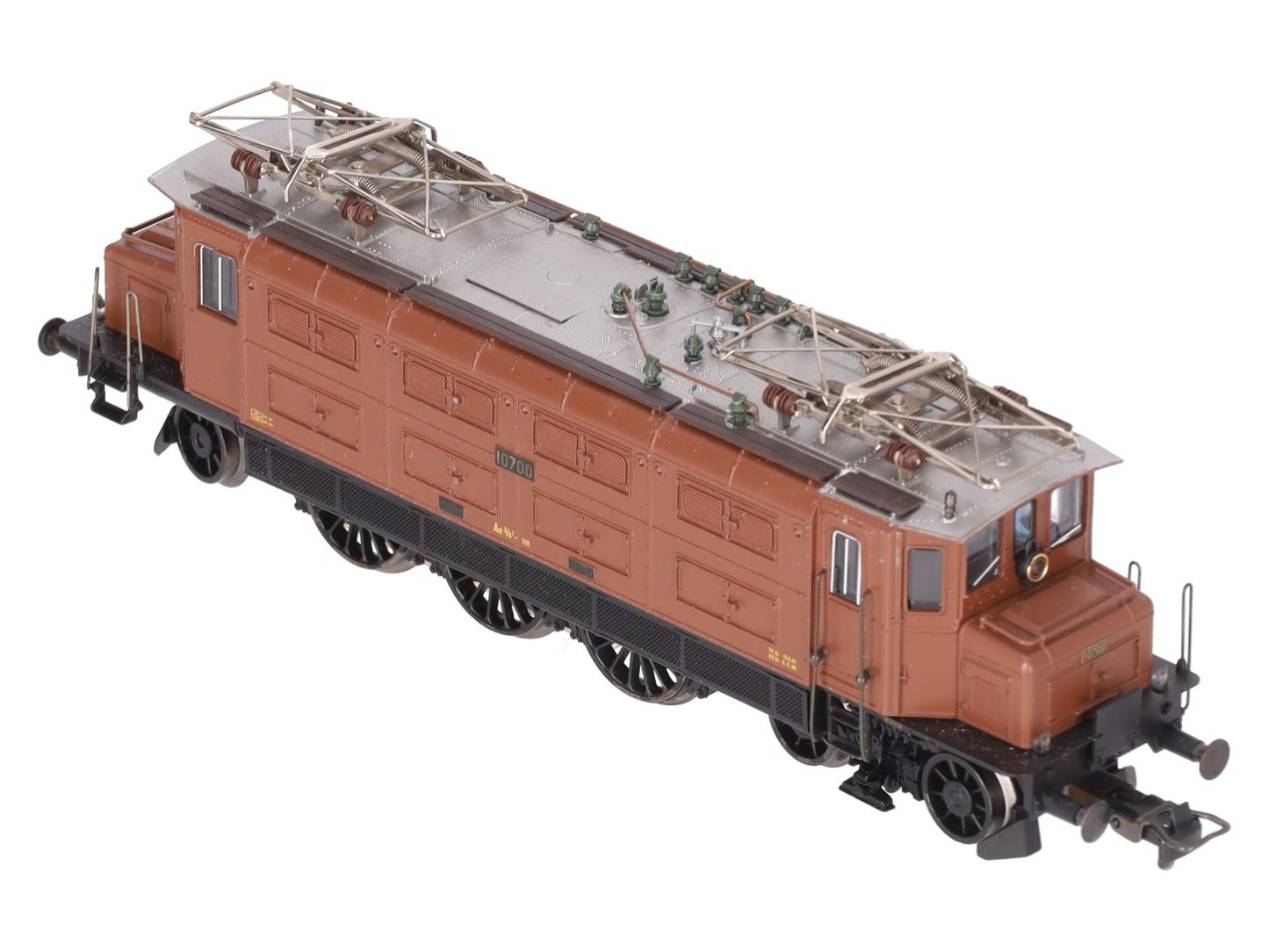 Fleischmann 82 1345 HO Scale SBB Ae 3/6I Electric Locomotive #10700 VG/Box