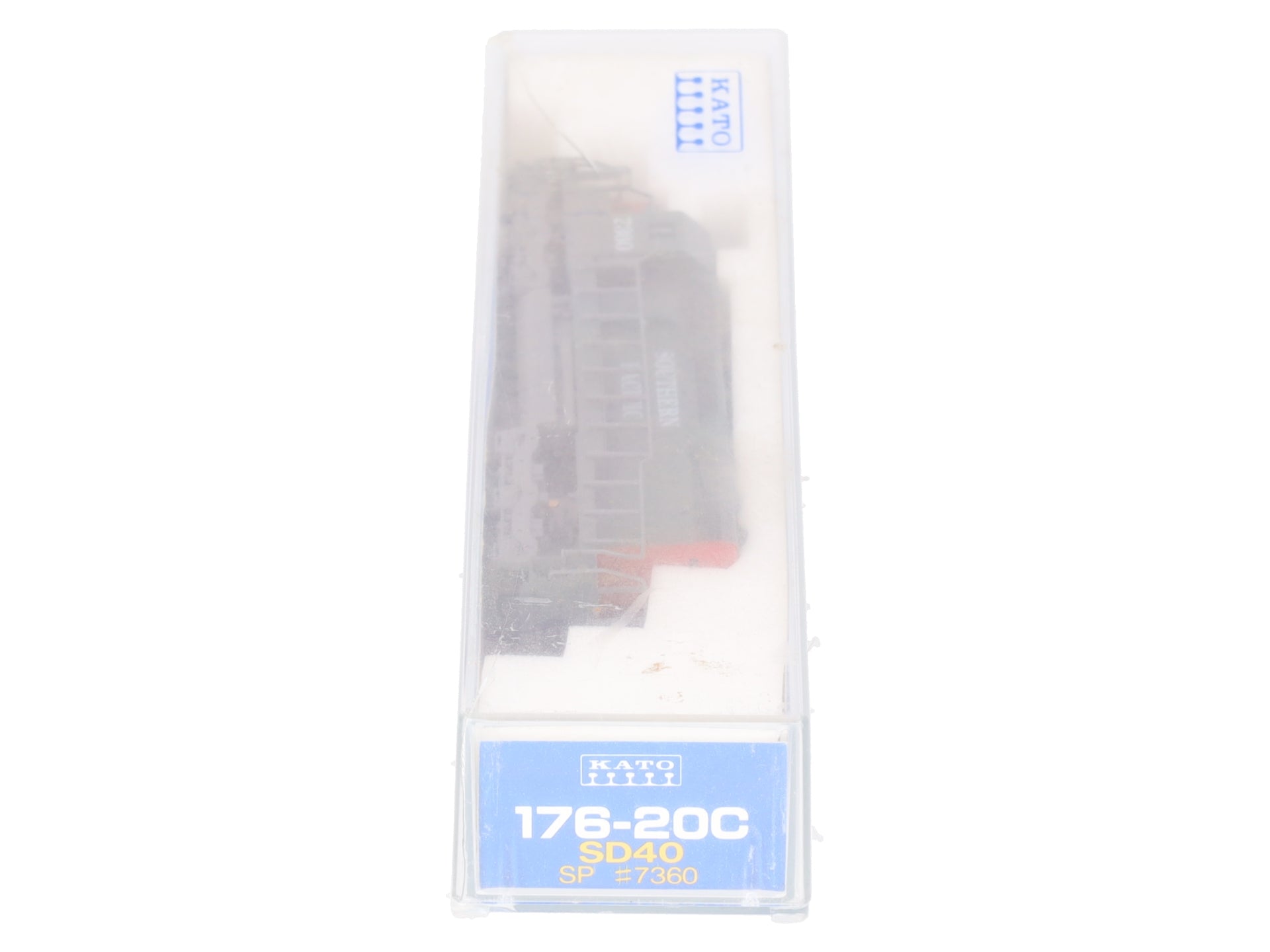 Kato 176-20C N Scale Southern Pacific SD40 Diesel Locomotive #7360 VG/Box