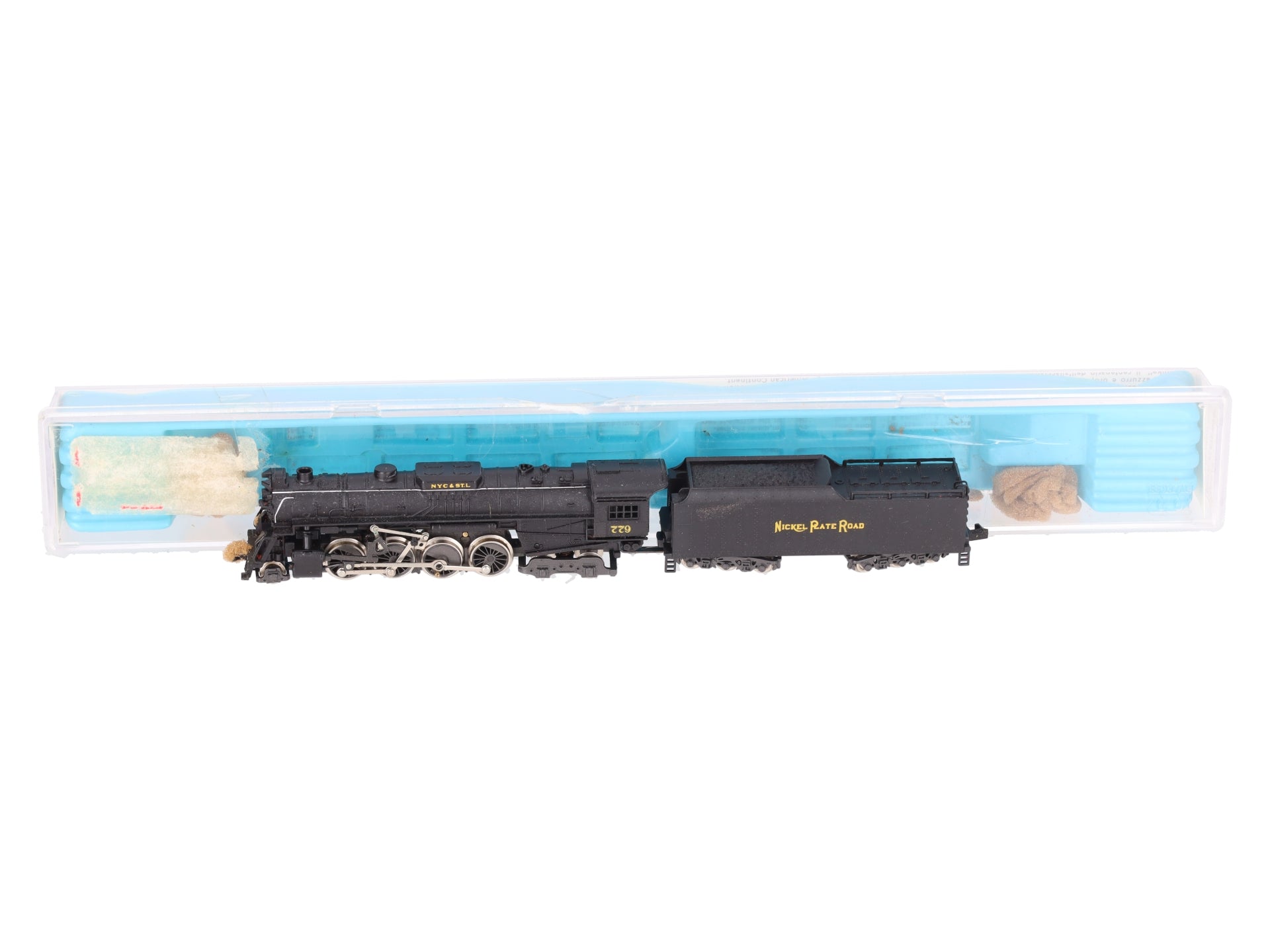 Rivarossi 9186 N Nickel Plate Road 2-8-4 Berkshire Steam Locomotive and Tender VG/Box