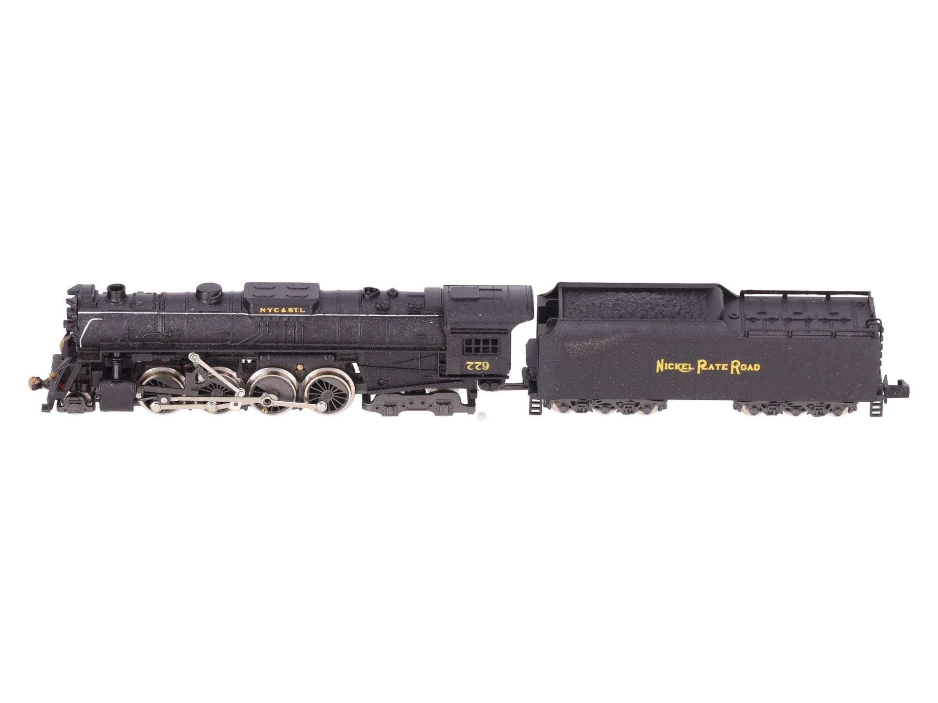 Rivarossi 9186 N Nickel Plate Road 2-8-4 Berkshire Steam Locomotive and Tender VG/Box