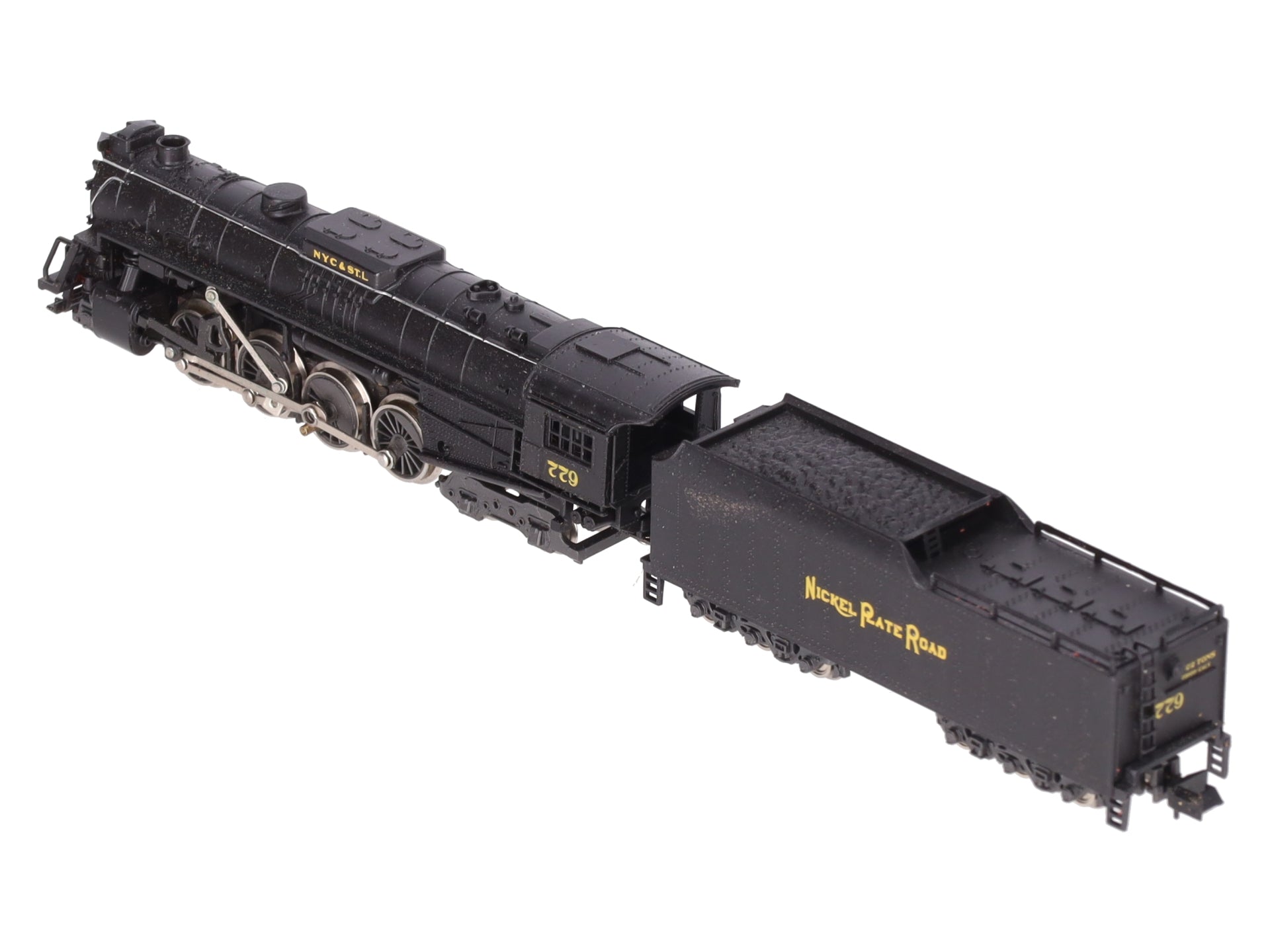 Rivarossi 9186 N Nickel Plate Road 2-8-4 Berkshire Steam Locomotive and Tender VG/Box
