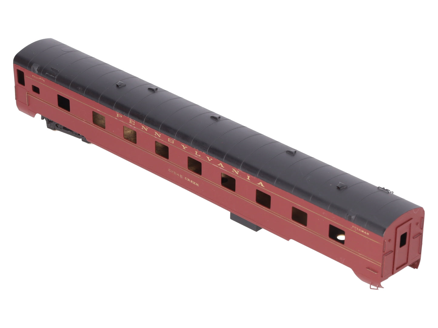S. Soho & Co. 1203 HO Brass PRR CREEK Series Sleeper Car -Painted EX/Box