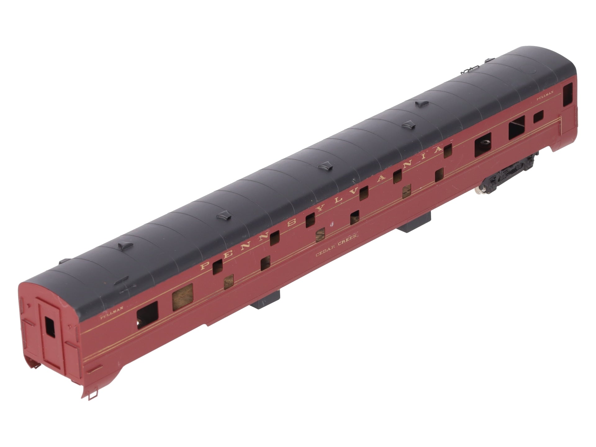 S. Soho & Co. 1203 HO Brass PRR CREEK Series Sleeper Car -Painted EX/Box