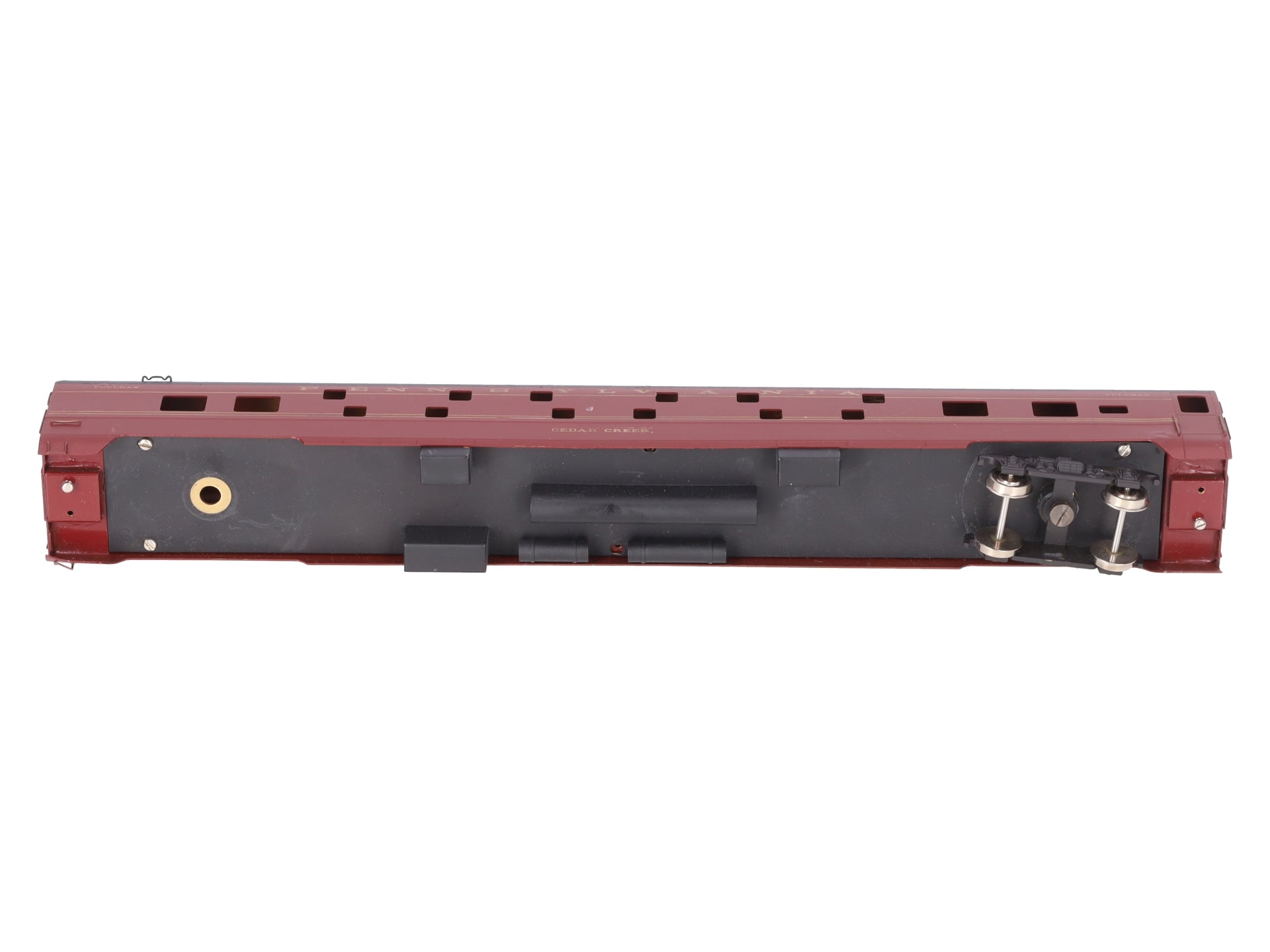 S. Soho & Co. 1203 HO Brass PRR CREEK Series Sleeper Car -Painted EX/Box