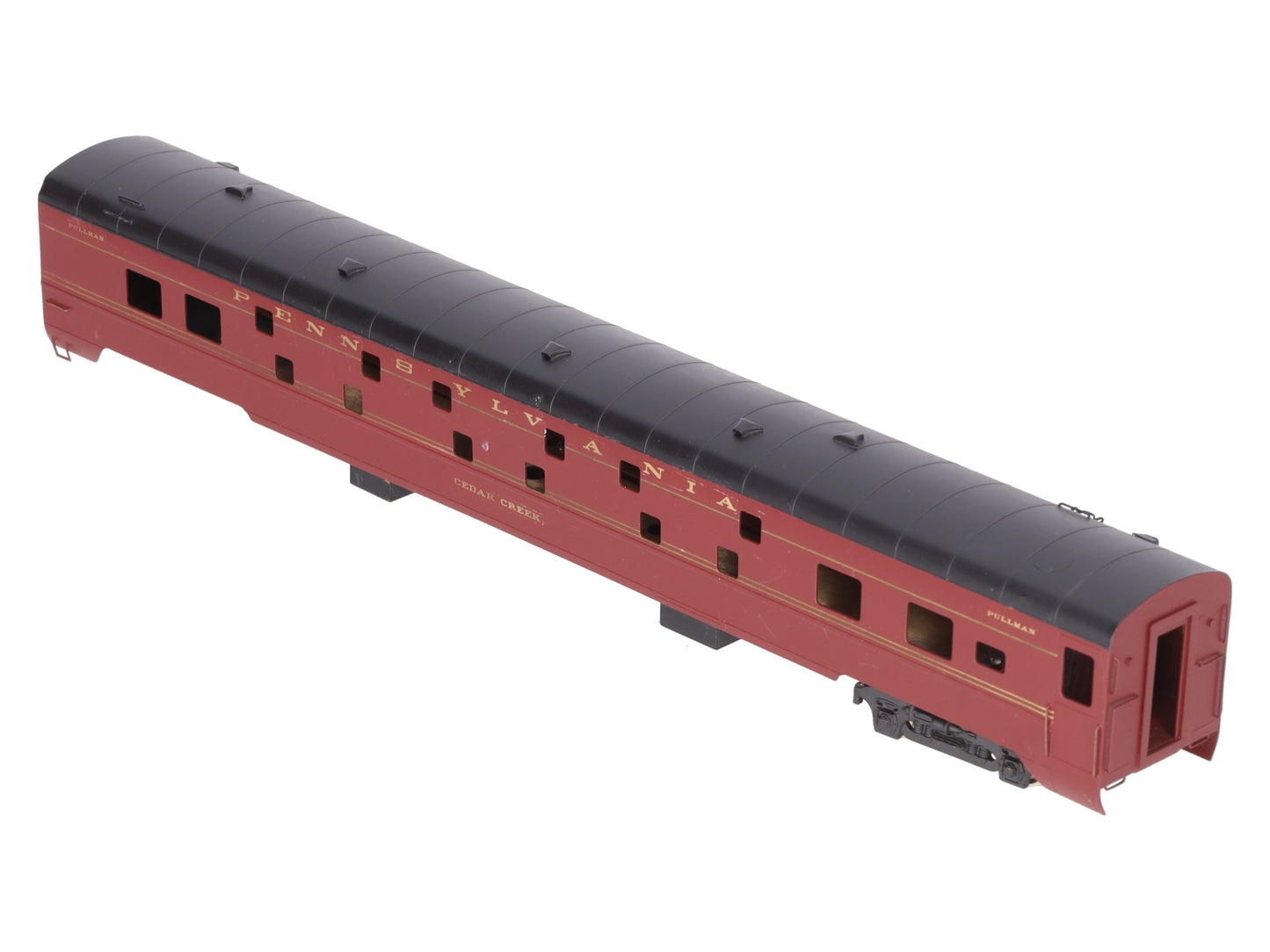 S. Soho & Co. 1203 HO Brass PRR CREEK Series Sleeper Car -Painted EX/Box