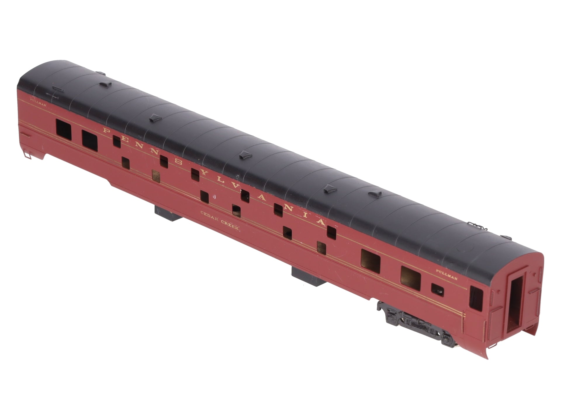 S. Soho & Co. 1203 HO Brass PRR CREEK Series Sleeper Car -Painted EX/Box