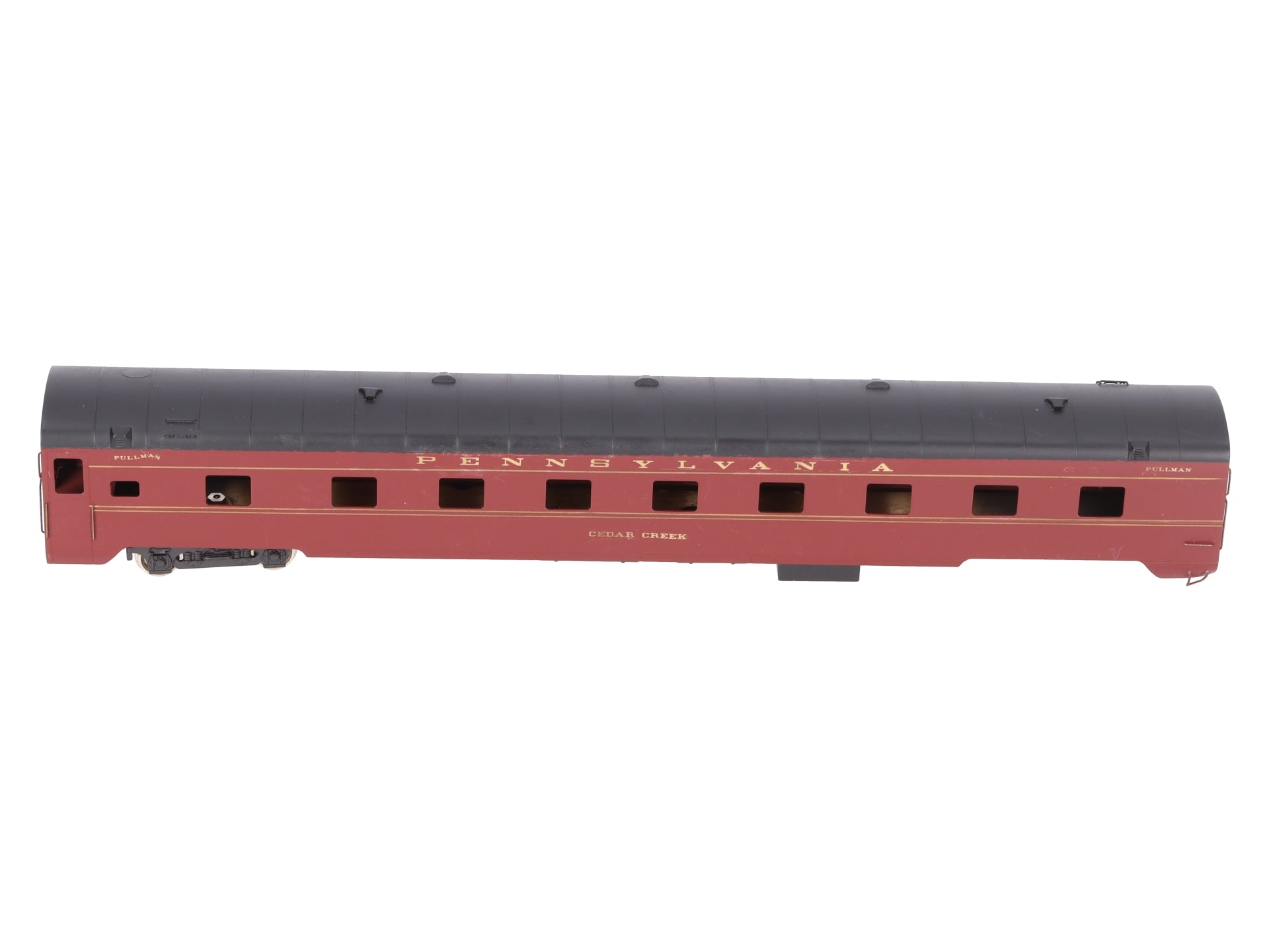 S. Soho & Co. 1203 HO Brass PRR CREEK Series Sleeper Car -Painted EX/Box