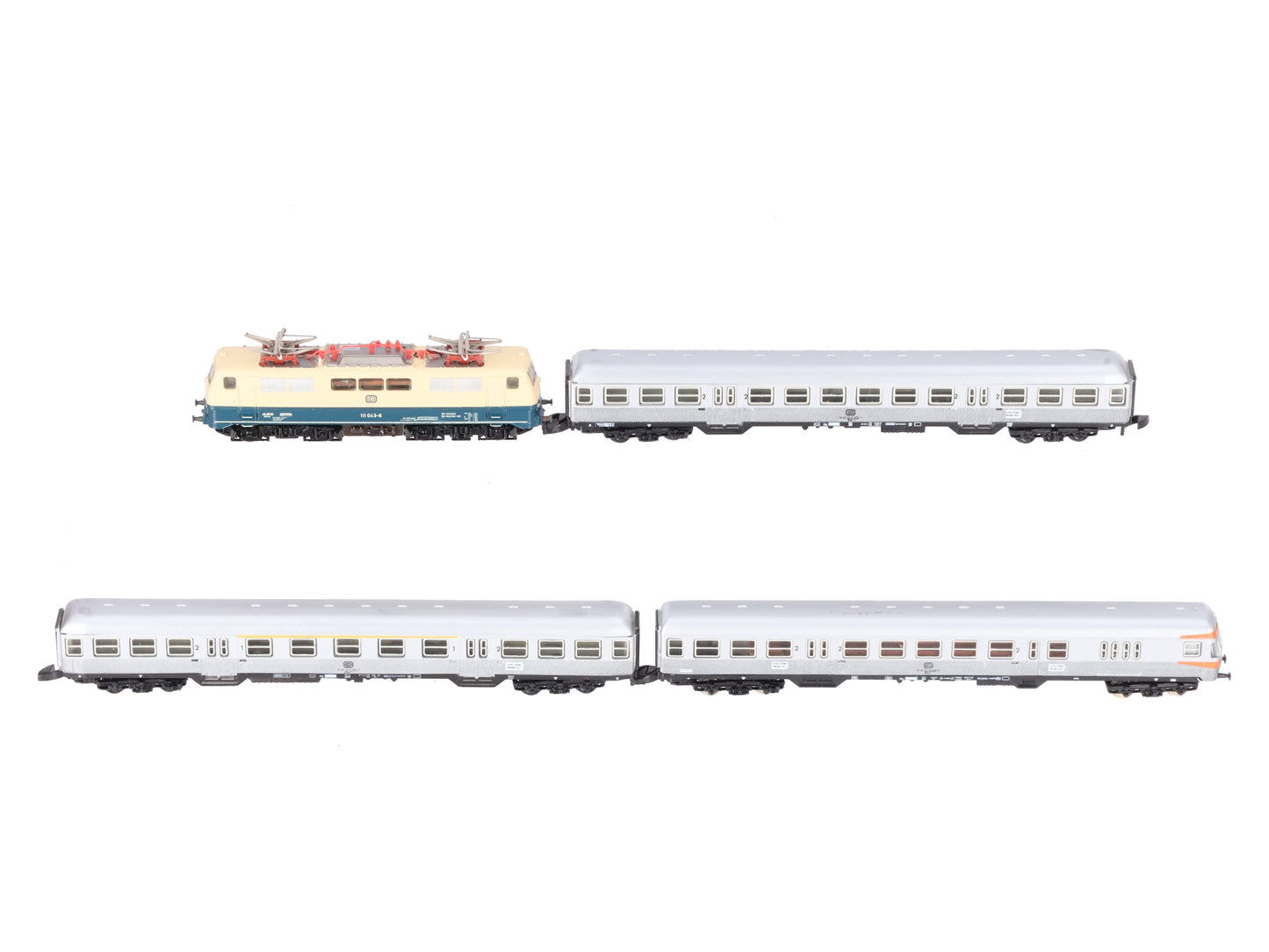 Marklin 8101 Mini-Club Z Gauge Electric Passenger Train Set EX/Box