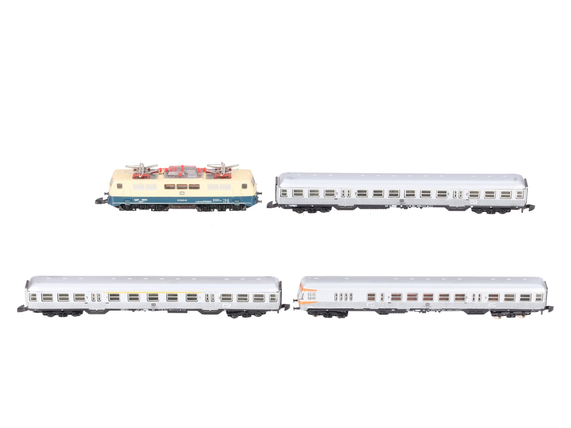 Marklin 8101 Mini-Club Z Gauge Electric Passenger Train Set EX/Box