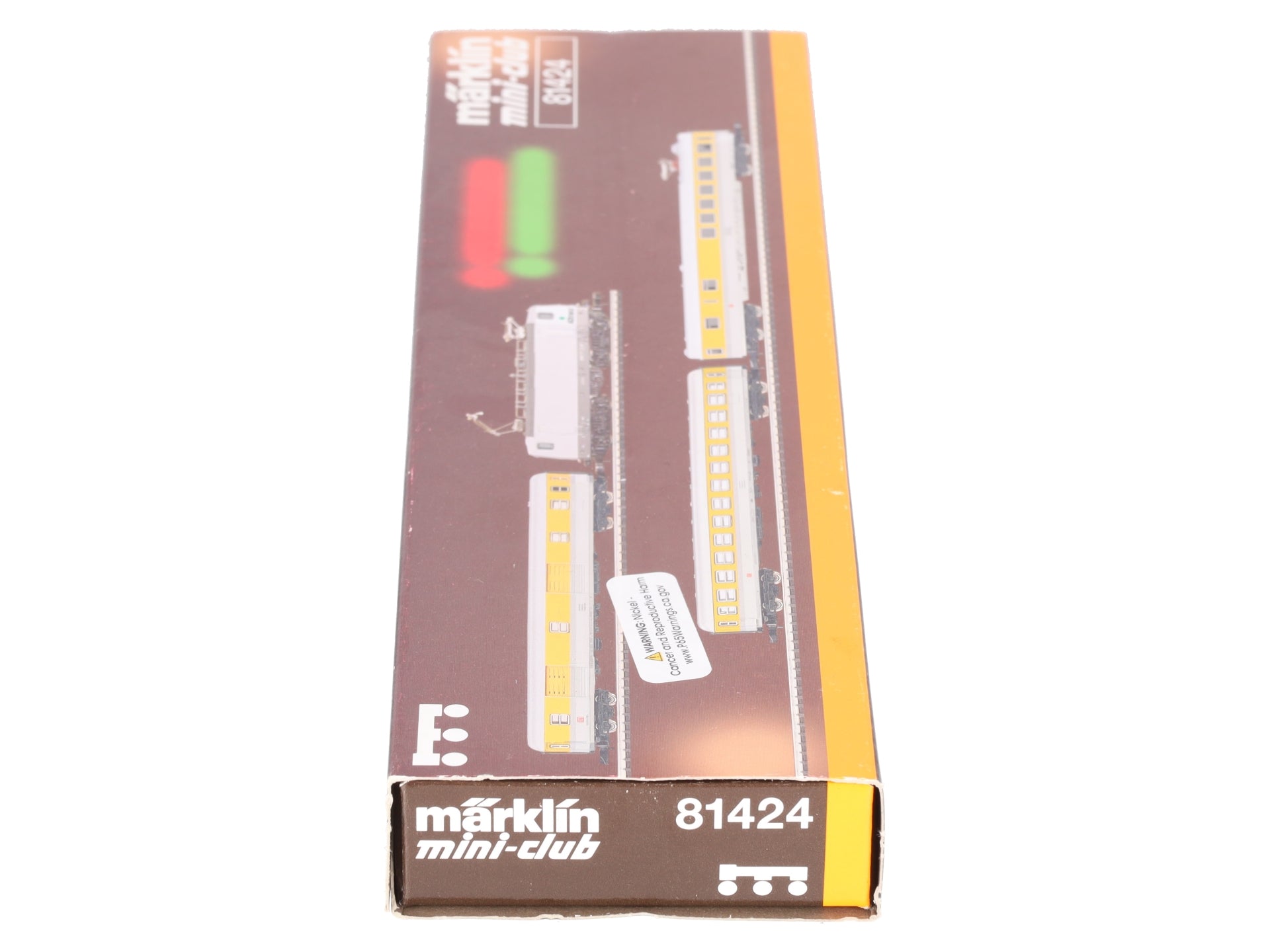 Marklin 81424 Z Gauge ADTranz Electric Passenger Train Set (Set of 4) EX/Box