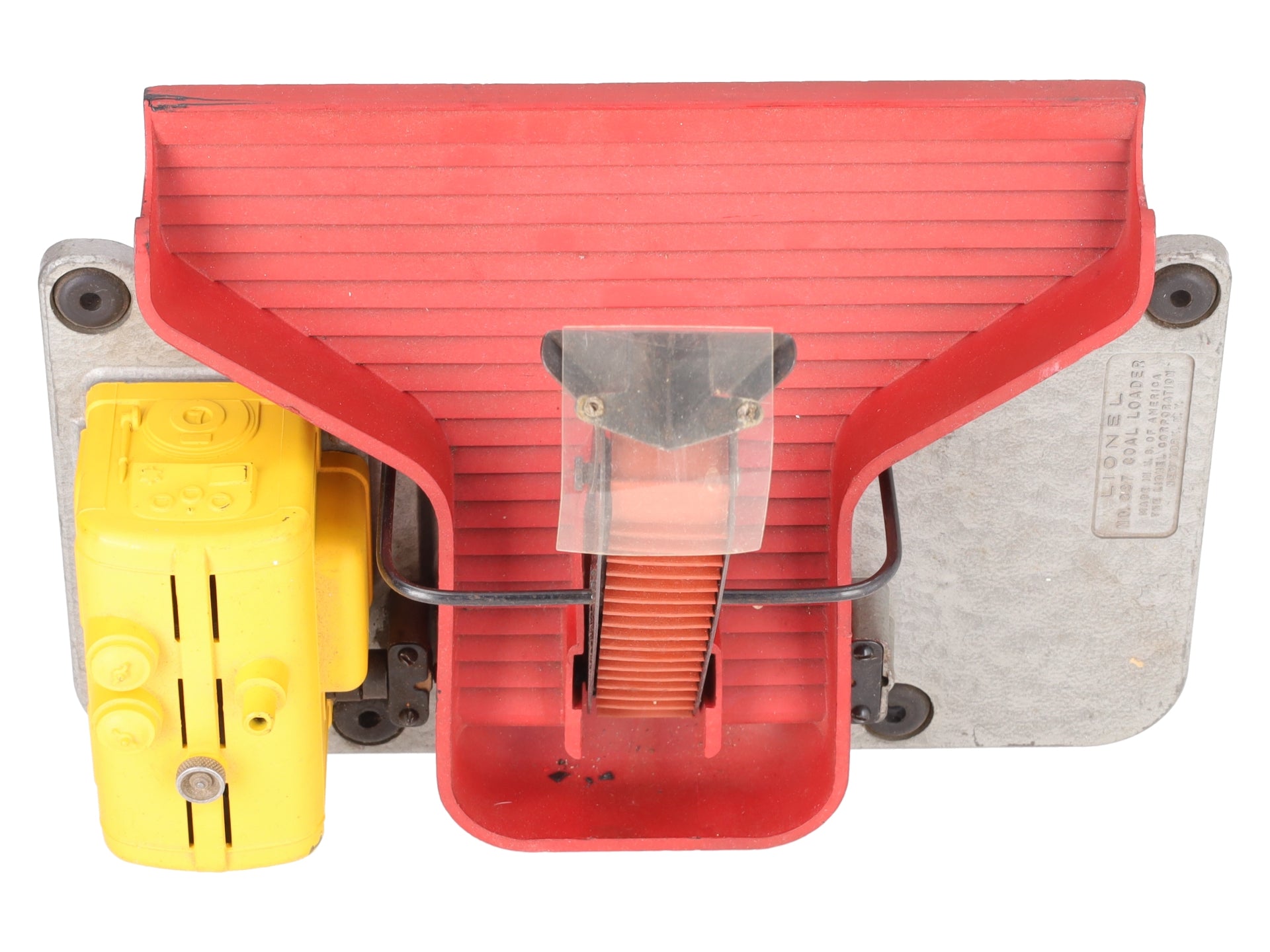 Lionel 397 Vintage O Rubber Belt Coal Loader with Yellow Generator - RARE VG
