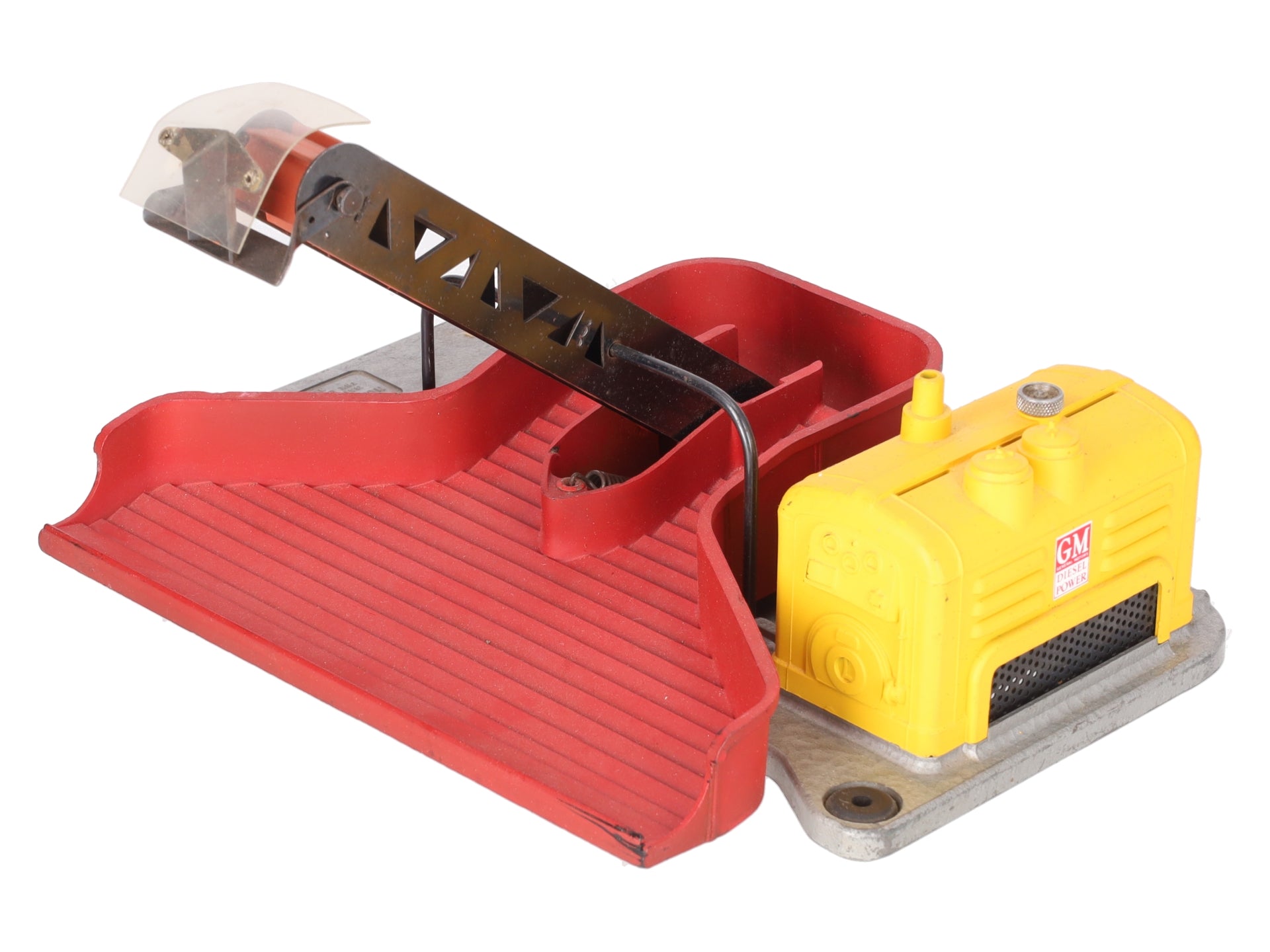 Lionel 397 Vintage O Rubber Belt Coal Loader with Yellow Generator - RARE VG