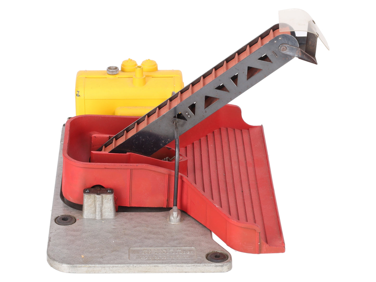 Lionel 397 Vintage O Rubber Belt Coal Loader with Yellow Generator - RARE VG